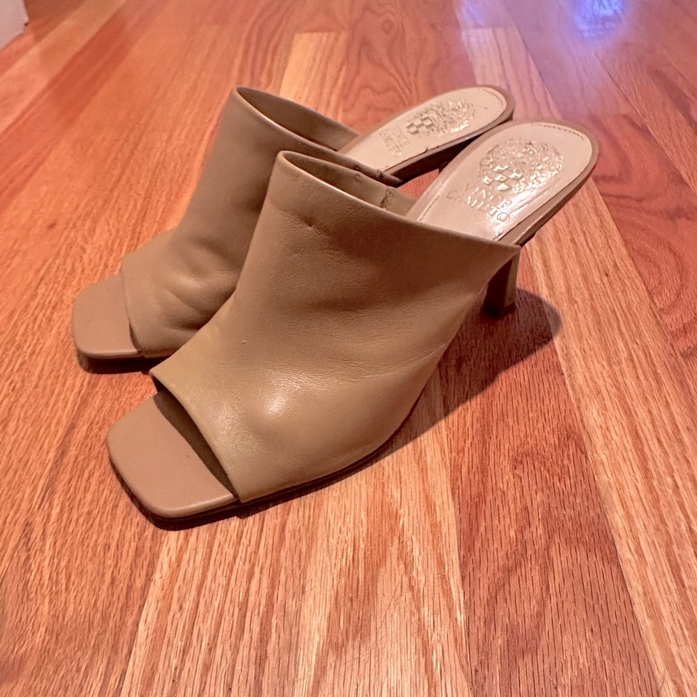 Vince Camuto leather heels